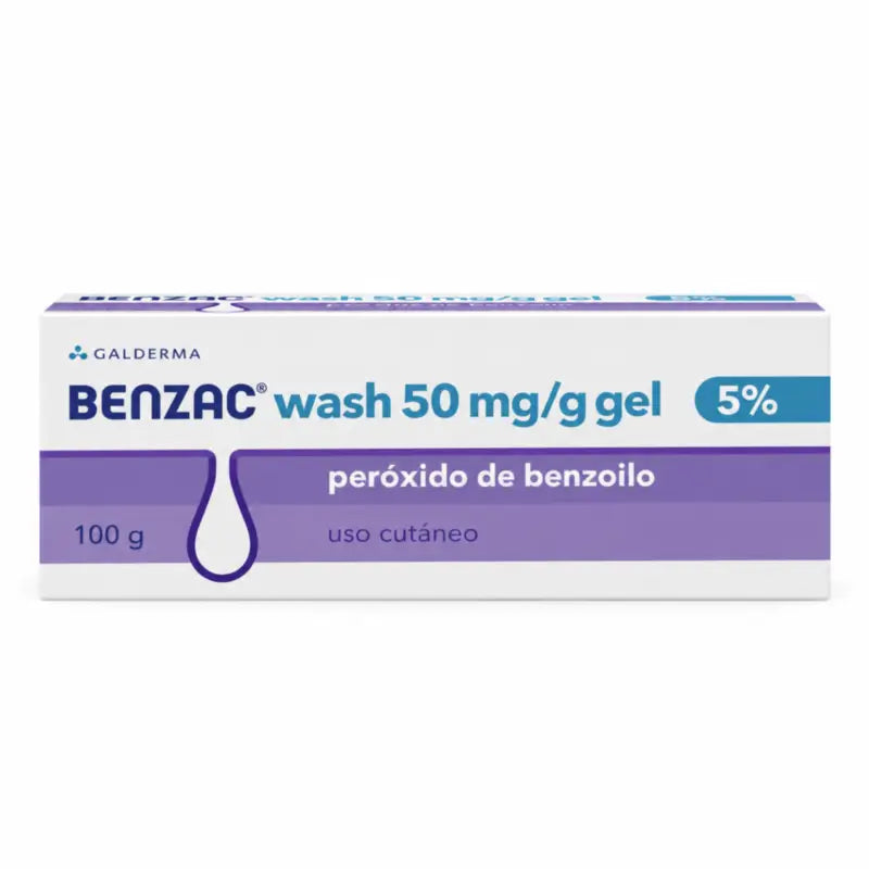 Benzac Wash 50 mg/G Topisches Gel 100 g