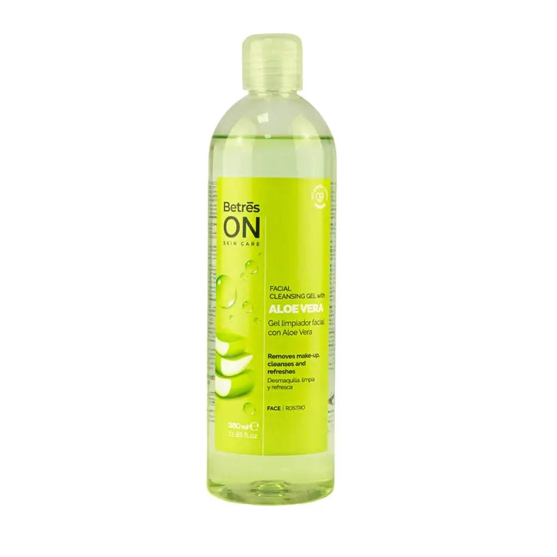 Betres On Aloe Vera Facial Cleansing Gel, 380 ml