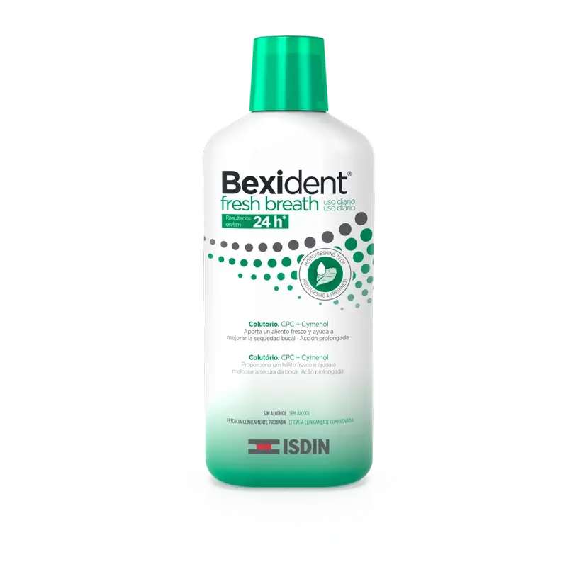 Isdin Bexident Frischer Atem Mundwasser 500 Ml