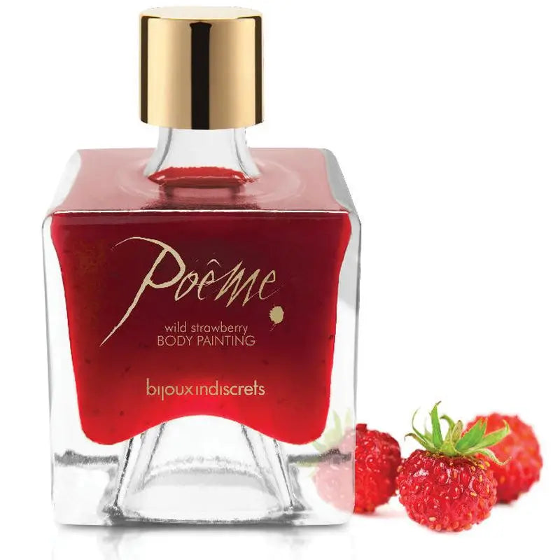 Bijoux Poeme Body Painting Pintura Comestible Fresa Silvestre 50Gr