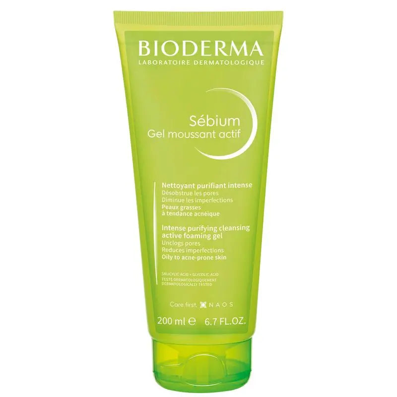BIODERMA Nuevo Sebium Gel Active 200 ml