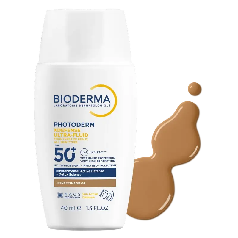Bioderma Photoderm Xdefense Ultra Fluid Spf 50+ Farbton 04 , 40 ml