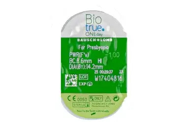 Biotrue One Day Multifokale Tageslinsen , 90 Stück