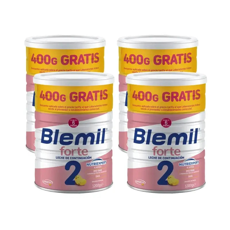Blemil 2 Forte 800+400 Frei, 4X1200 Gramm