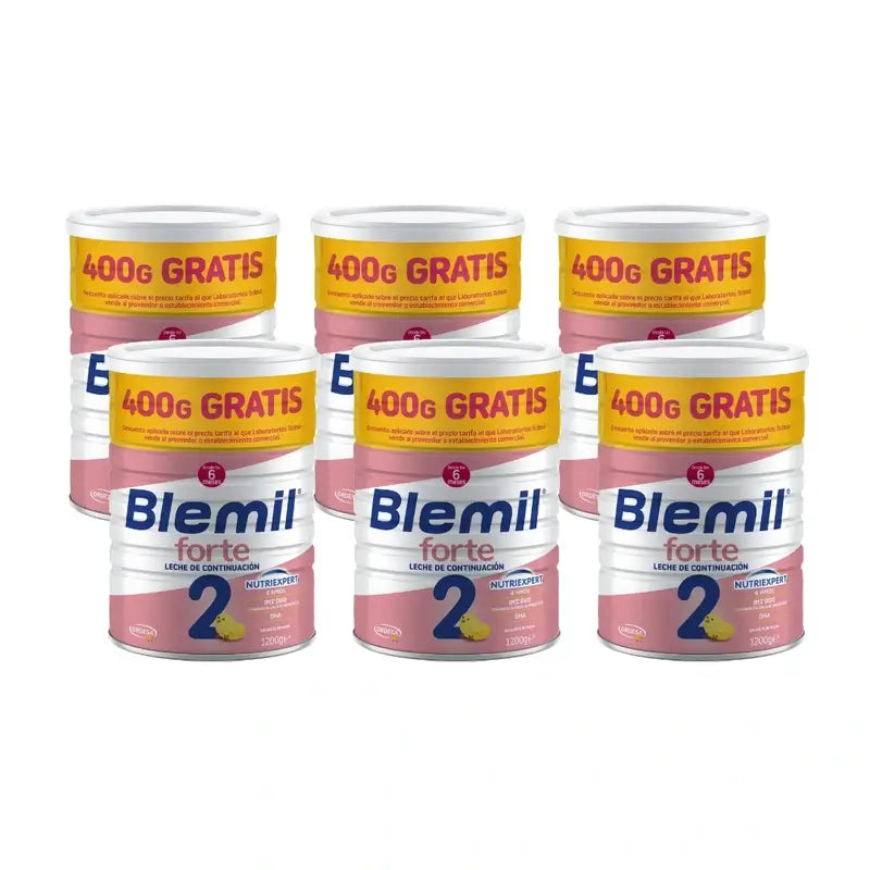 Blemil 2 Forte 800+400 Frei, 6X1200 Gramm