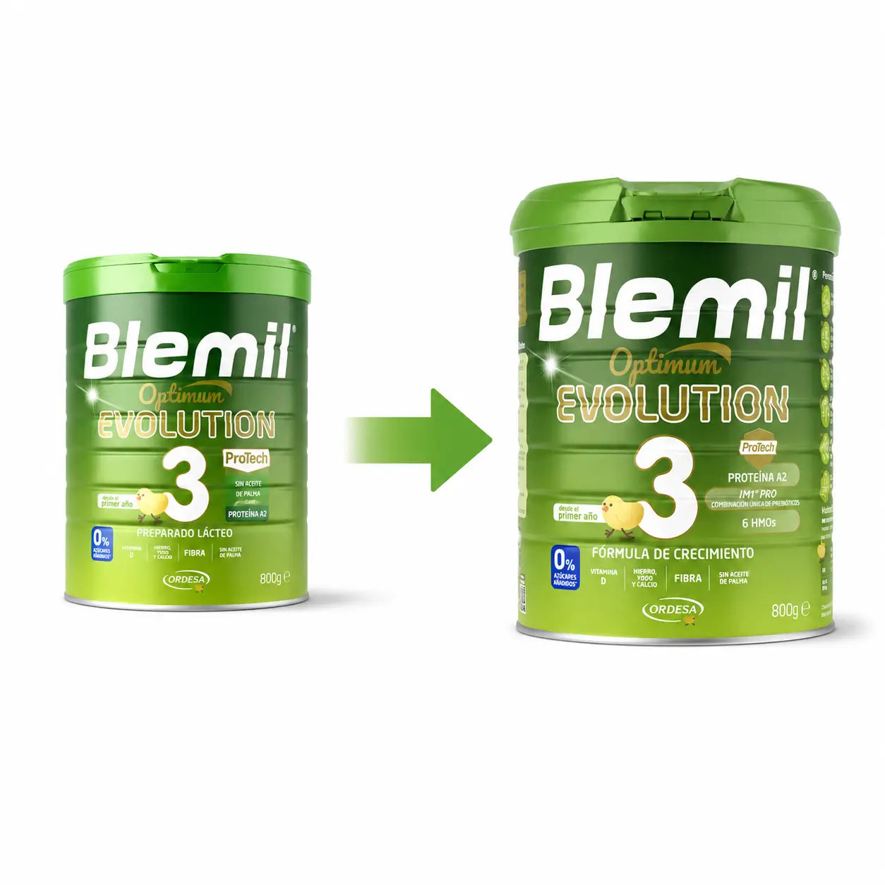 Blemil Optimum Evolution 3 Aufwuchermilch, 4X800 g