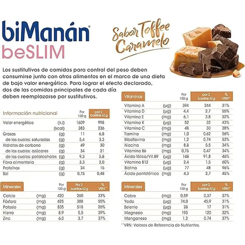 biManán Beslim Intense Schokoriegel 10 Stück Ersatzstoffe