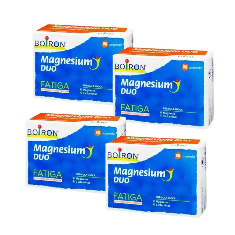 BOIRON Magnesium Duo Pack 4 x 80 Tabletten