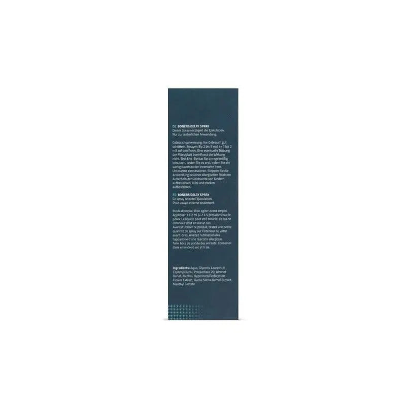 Boners Orgasmus Verzögerung Spray - 15 Ml