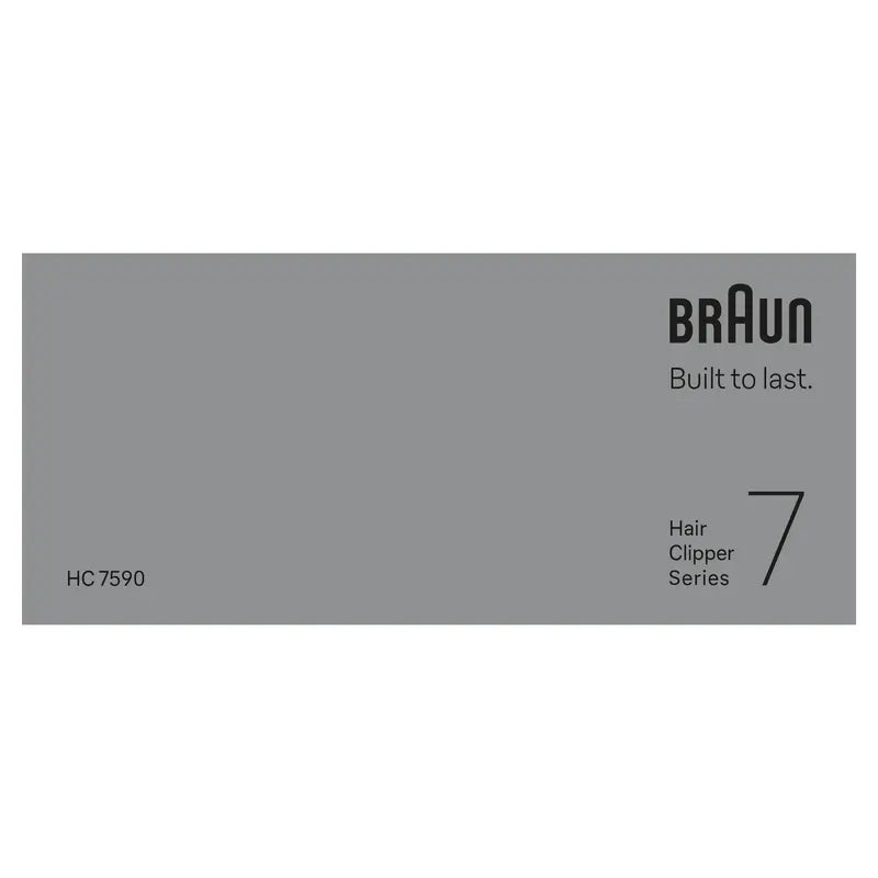 Braun Series 7 Haarschneider 17 Längen +5 Zubehör