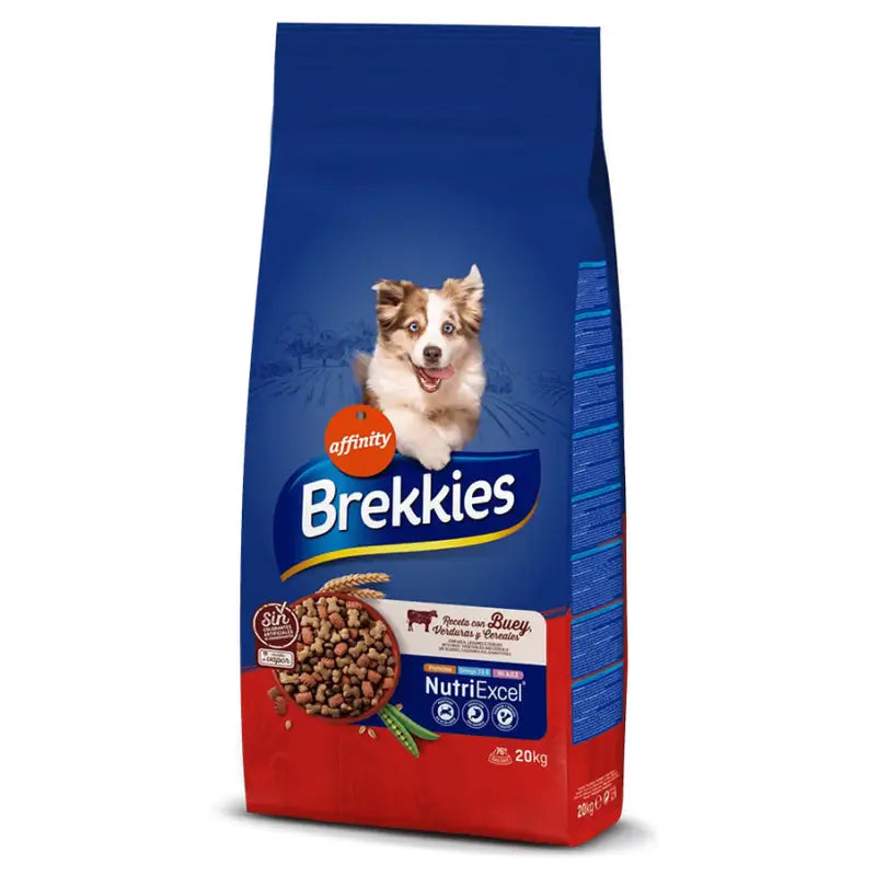Brekkies Hundefutter „Beef“, 20 kg