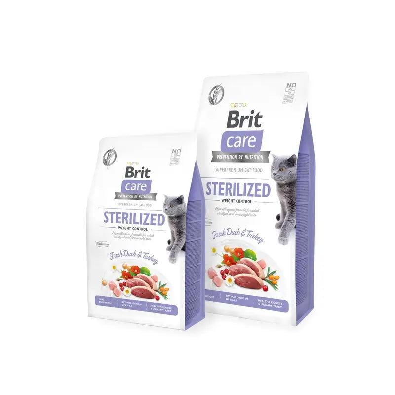Brit Care Cat Grain Free Sterilized Gewicht 400 Gramm