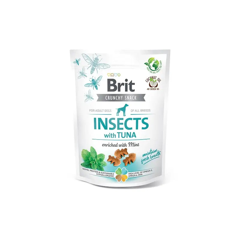 Brit Care Dog Crunchy Insect Thunfisch 6 x 200 Gramm