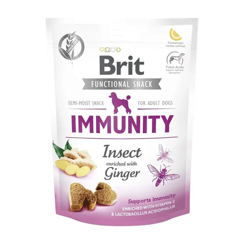 Brit Care Dog Funktioneller Snack Immunität Insekt 150Gr für Hunde