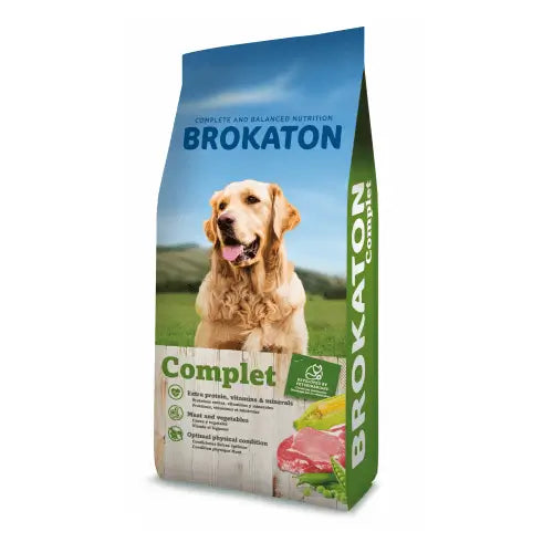Brokaton Canine Adult Complet 20kg, Hundefutter für Hunde