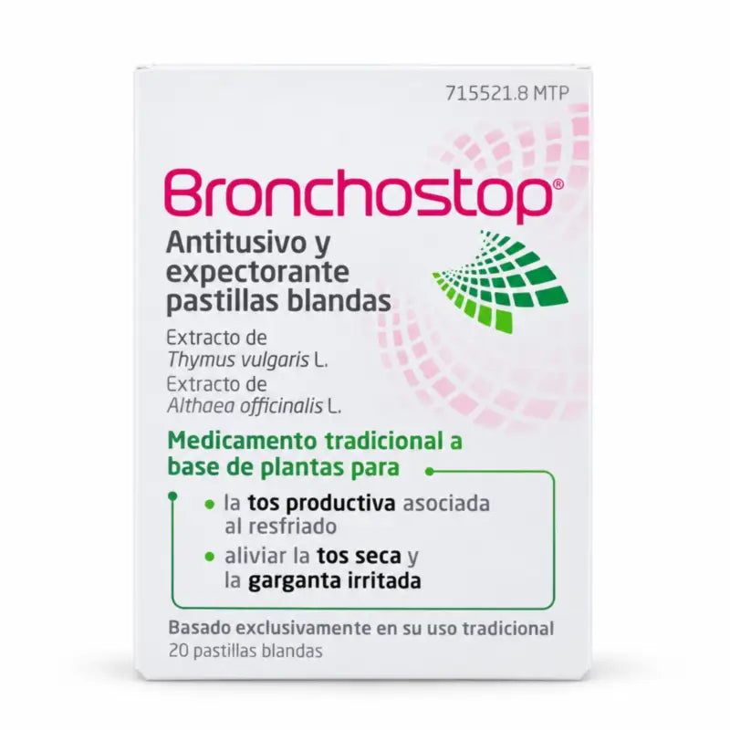 Bronchostop Antitussivum und Expektorans Bronchostop, 20 Soft Tabs