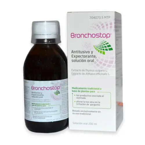 Bronchostop Antitussivum und Expektorans Lösung zum Einnehmen 200 ml