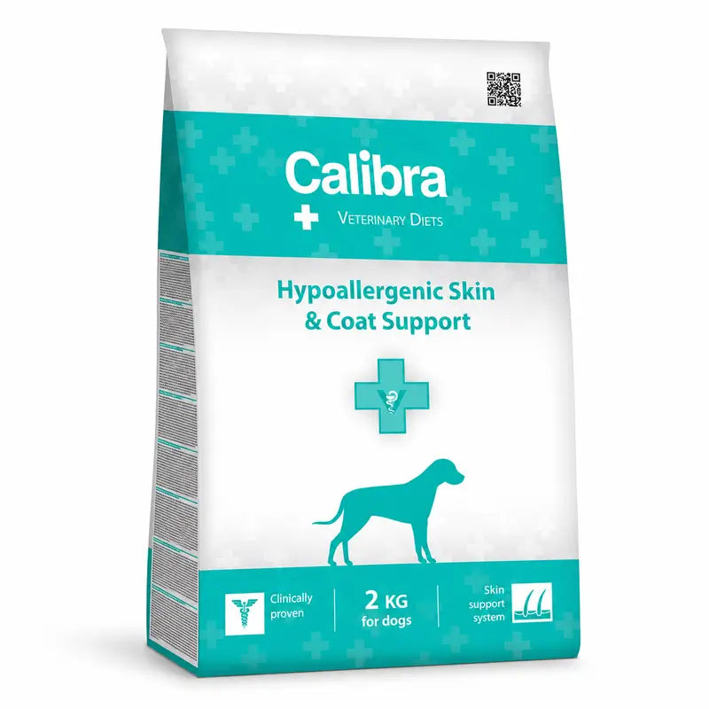 Calibra Vet Diet Hund Hypoallergen Haut Fell Unterstützung Futter 2Kg