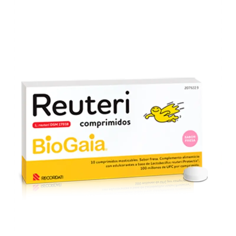 Reuteri Erdbeere Tabletten, 10 Tabletten
