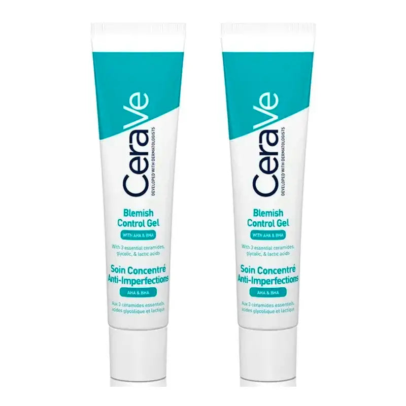 CeraVe Gel gegen Unreinheiten, Packung 2 x 40 ml