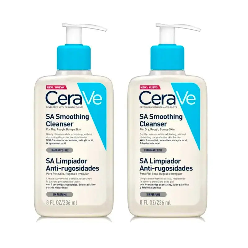 CeraVe Anti-Rauheits-Reiniger, Packung 2 x 236 ml