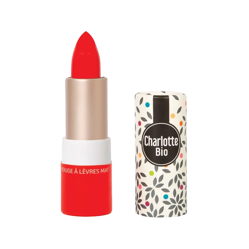 Charlotte Bio Lippenstift Matte Royal Rot 3,5 G