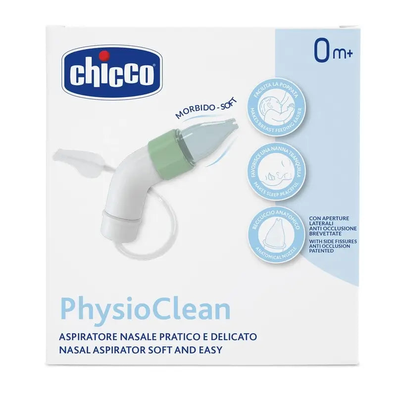 Chicco Set Physioclean Nasensauger + 3 Sonden