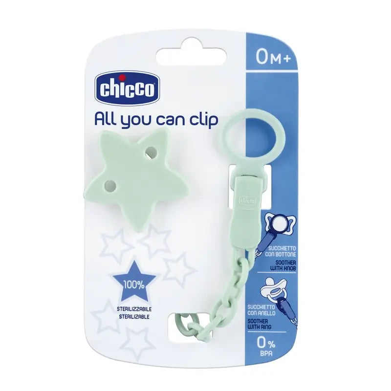 Chicco Star Schnuller Clip