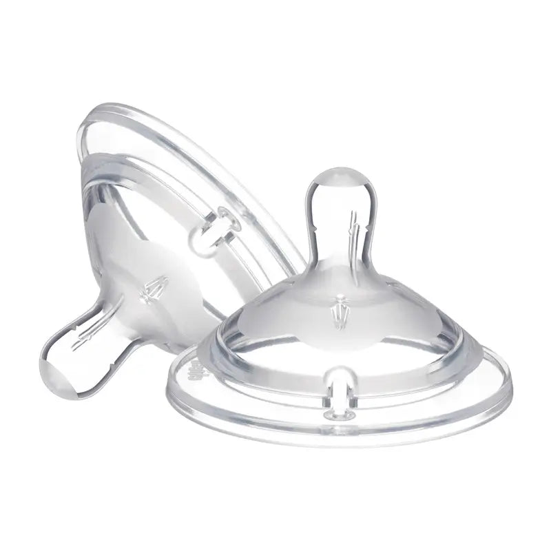 Chicco Pack 2 Teats Natural Feeling Silicone Fast Flow +6 Months