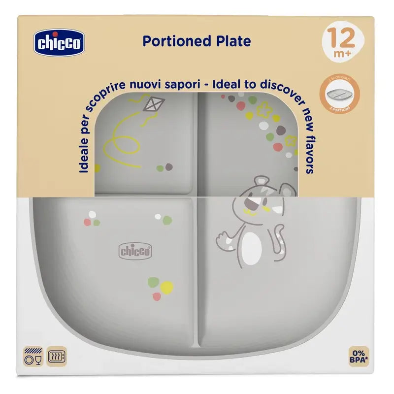 Chicco Schale mit Fächern 12M+ Grau