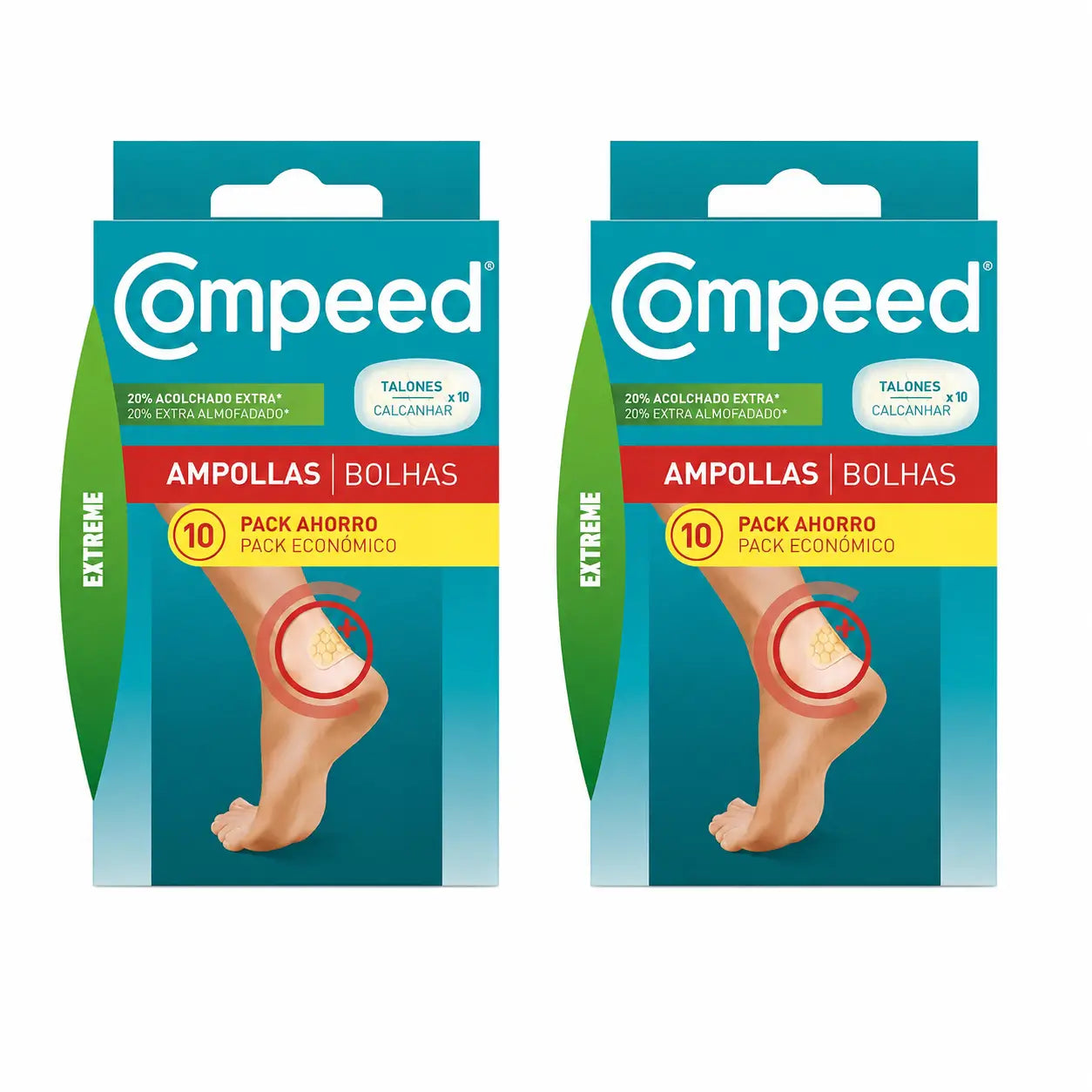 Compeed Blasenpflaster Extreme, 10 Stück, 2er-Pack