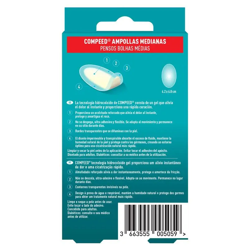 Compeed Blister Medium, 10 Stück