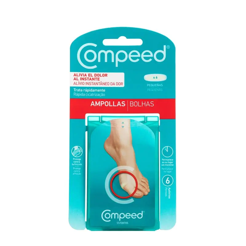 Compeed Dressings Kleine Blasen 6 Einheiten