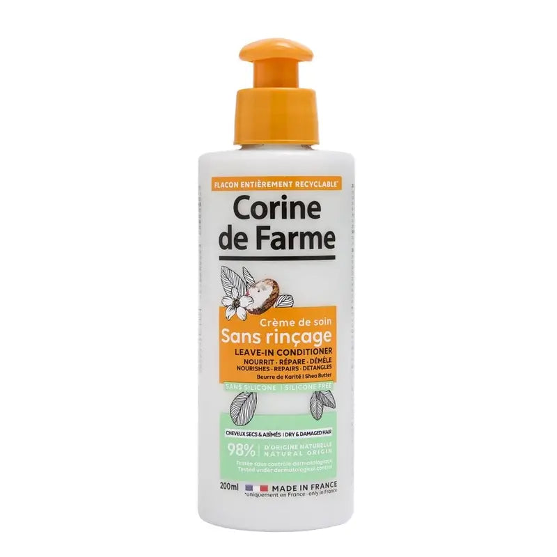 Corine De Farme Shea-Butter Creme ohne Spülung, 200 ml