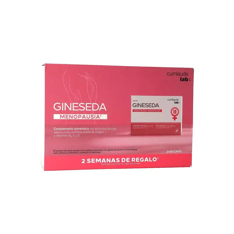 Cumlaude Lab Duplo Gineseda Menopause , 2 x 30 Kapseln
