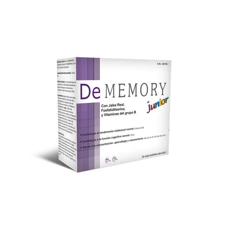 Dememory Junior, 20 Fläschchen