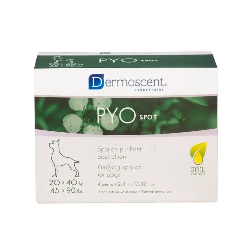 Dermoscent Pyospot Dog 20-40Kg 2,4 ml, 4 Pipettes