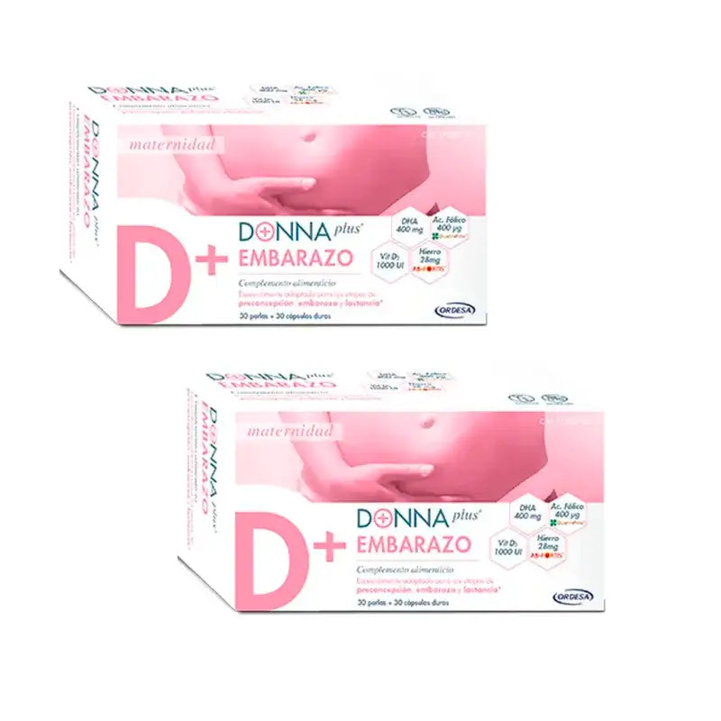 DonnaPlus Schwangerenpaket 2 x 30 + 30