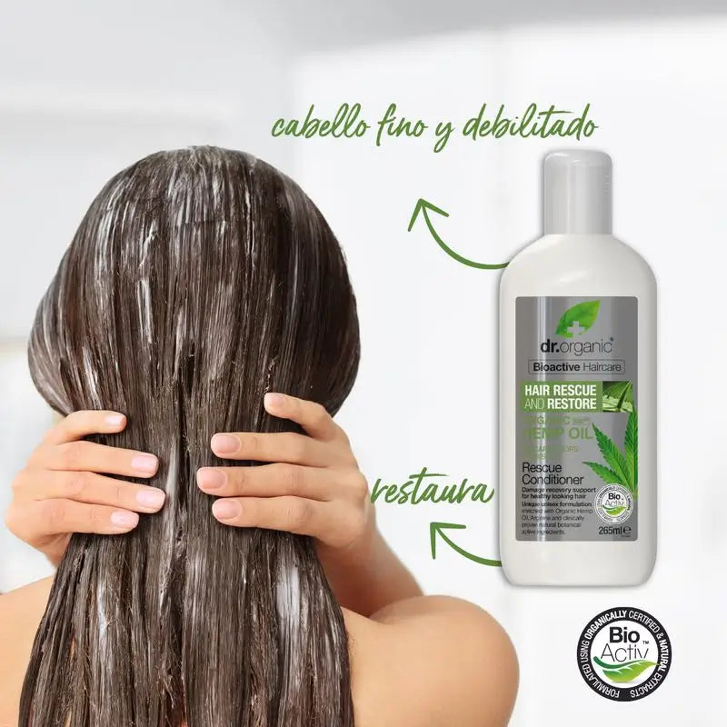 Dr. Organic Hanf Haarausfall Rettung Conditioner 265Ml