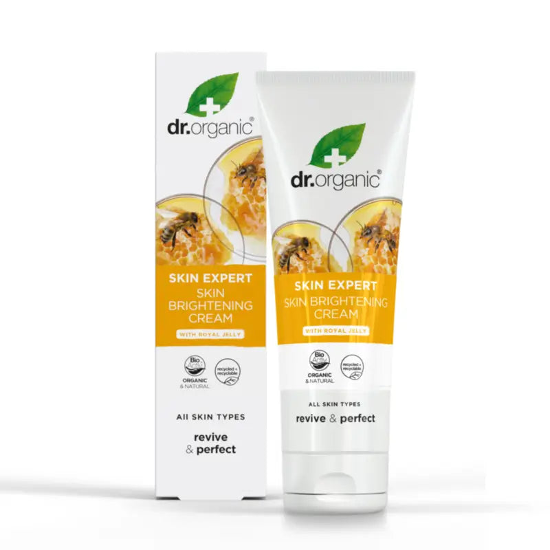 Dr.Organic Leichte und strahlende Hautpflege „Skin Expert“ mit Gelée Royale, 125 ml