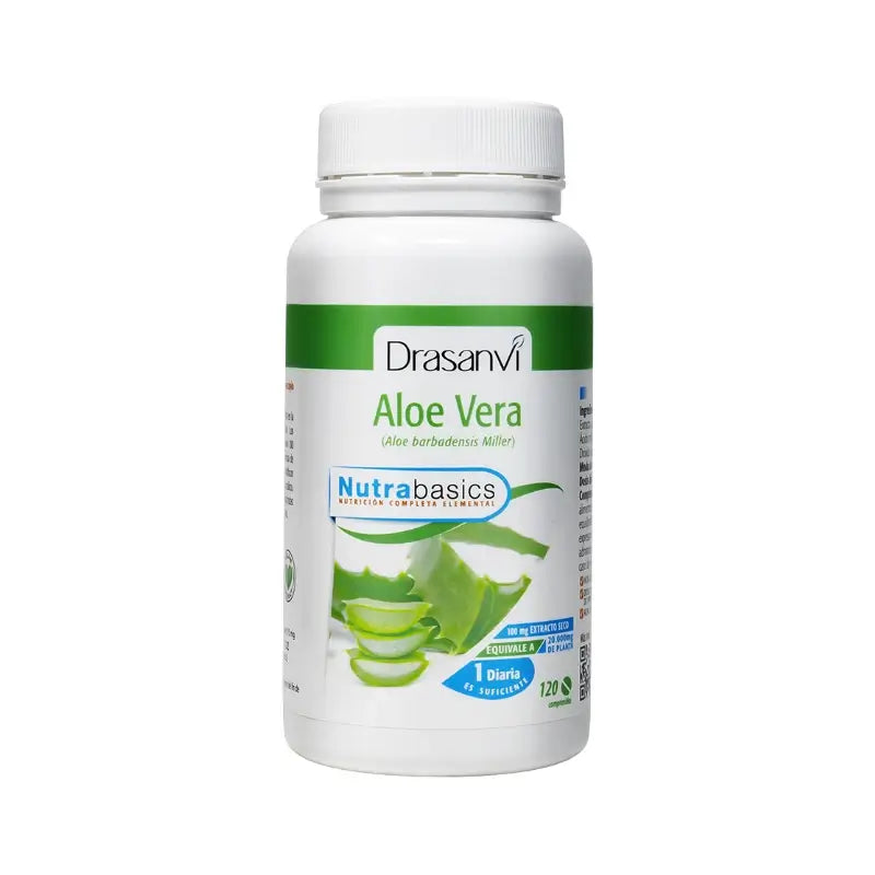 Drasanvi Aloe Vera Nutrabasic Flasche, 120 Tabletten