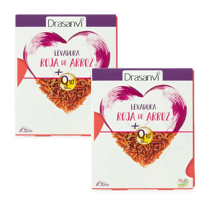 Drasanvi Hefe Roter Reis (2,9 Mg Monacolin K) Coenzym Q10, 2X30 Kapseln