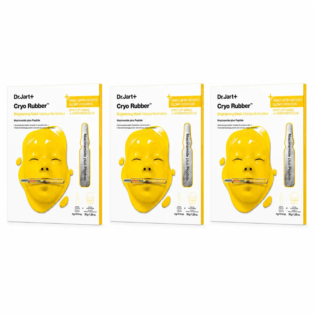 Dr.Jart+ Dr.Jart+ Cryo Rubber Brightening Mask , Packung 3