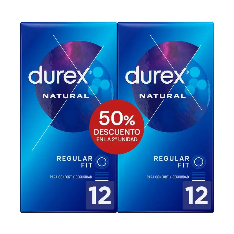 Durex Natural Plus 2. Einheit 50%, 24 Einheiten
