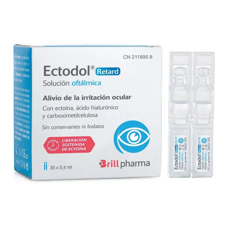 Ectodol Retard Augenlösung 30 Einzeldosis X 0,4 ml