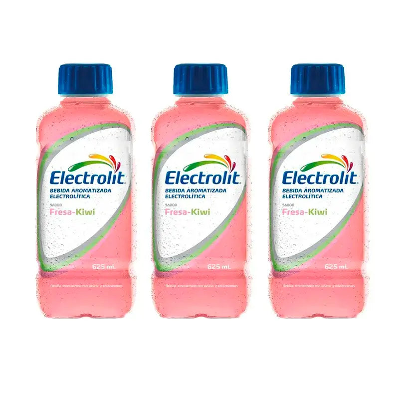 Electrolit Erdbeer-Kiwi Elektrolytgetränk, Packung 3 x 625 ml