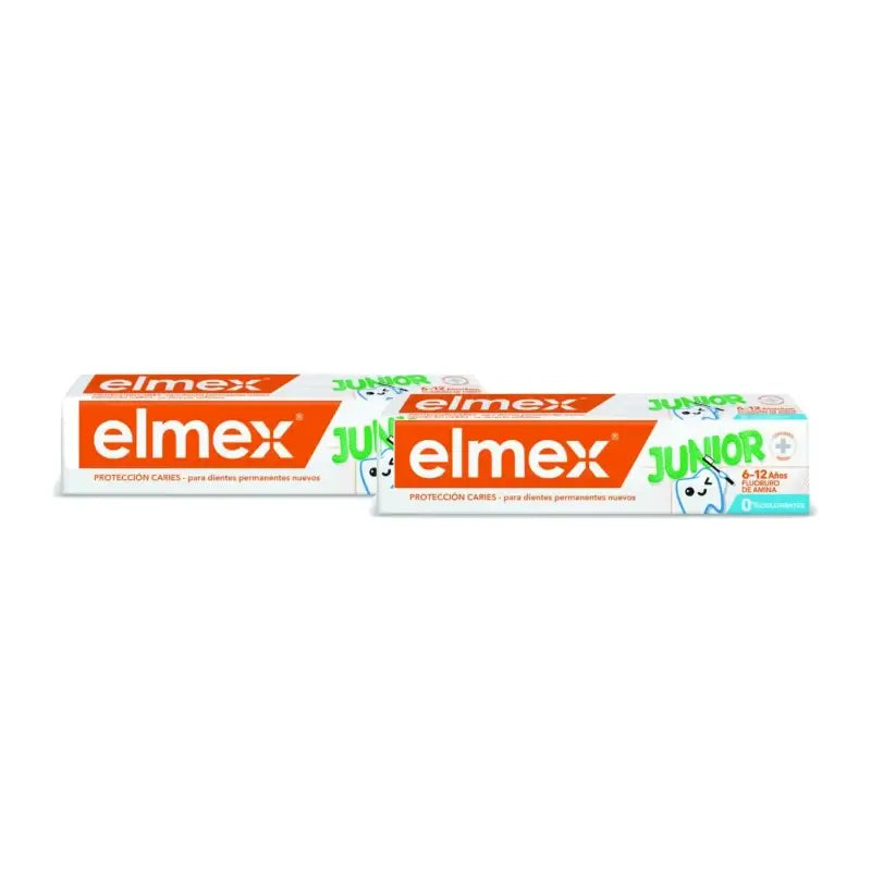 Elmex Caries Junior Zahnpasta, 75 ml, 2er-Pack
