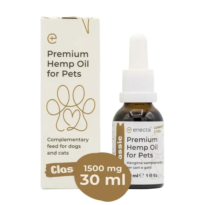 Enecta Hanföl für Haustiere 1500 mg, 30 ml