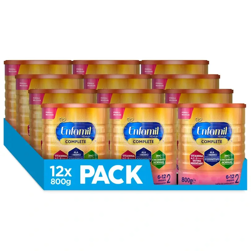 Enfamil Complete 2 Milchnahrung, 12 x 800 g
