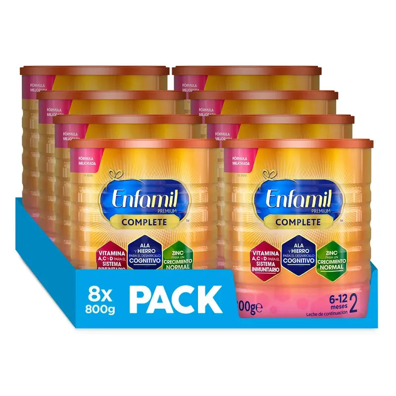 Enfamil Complete 2 Milchnahrung, 8 X 800g